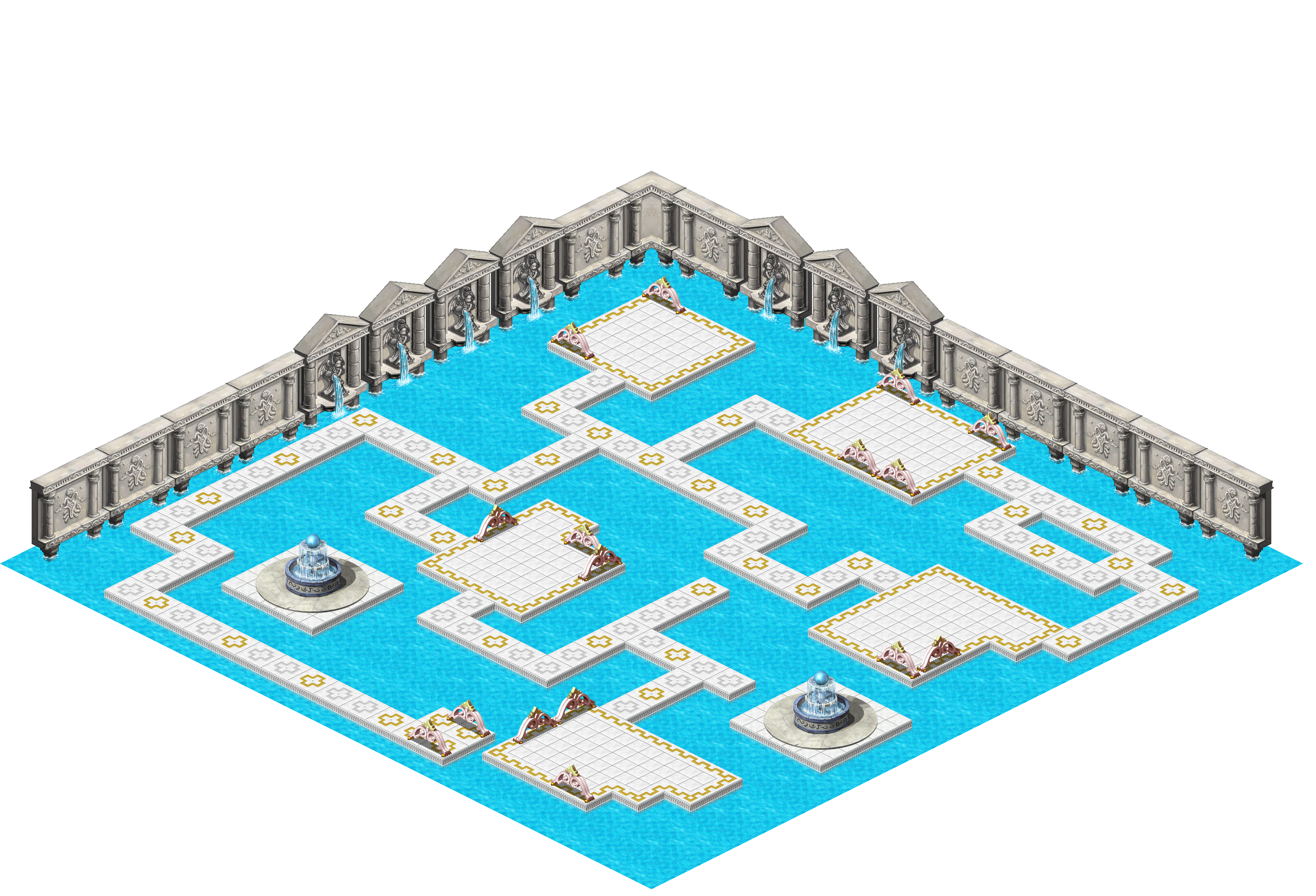 Map 6908 rendered terrain map