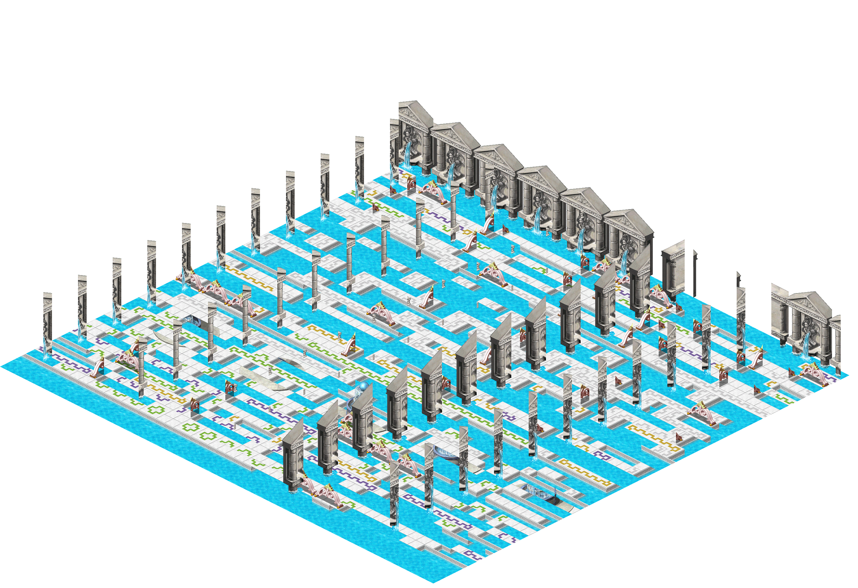 Map 6910 rendered terrain map