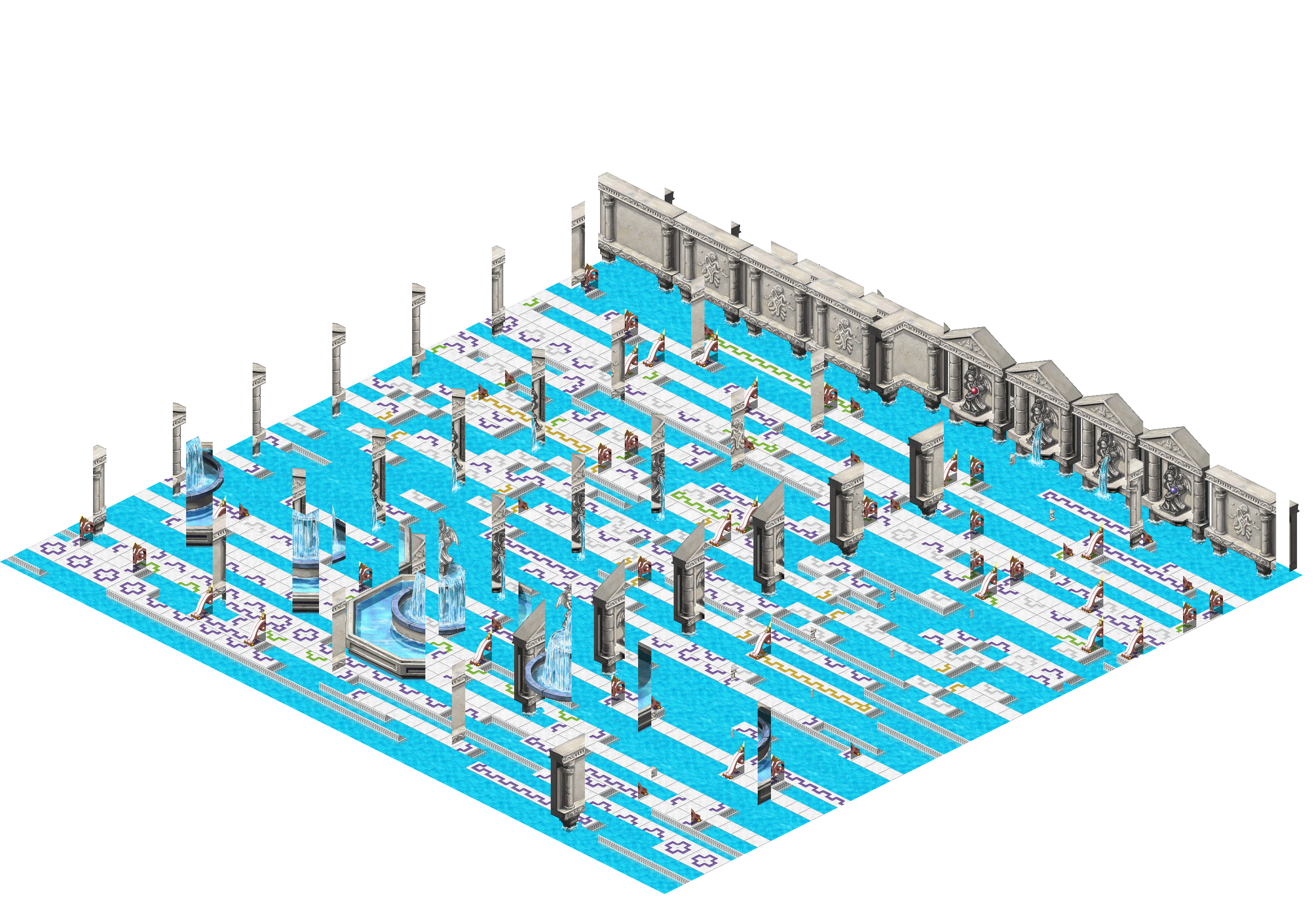 Map 6916 rendered terrain map