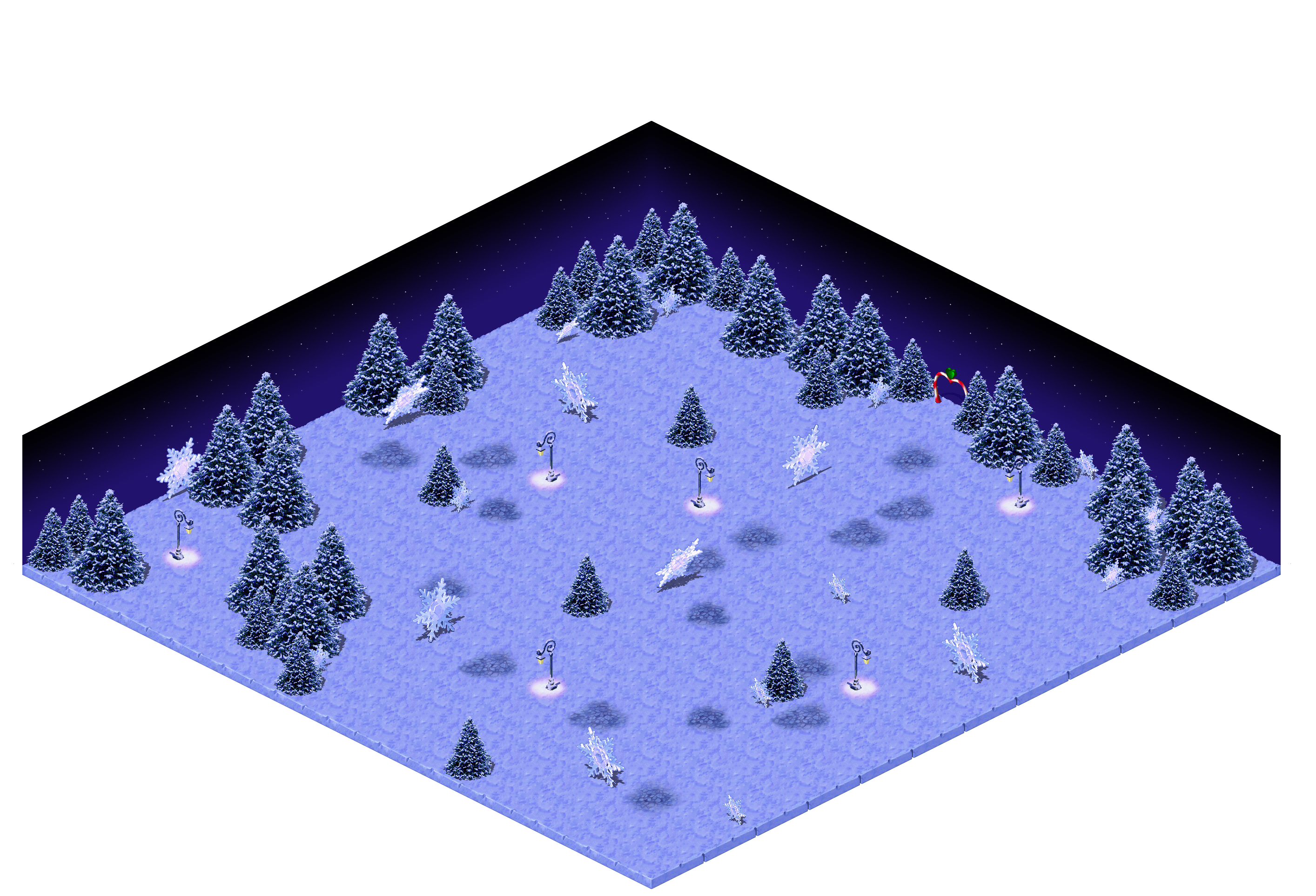 Map 7057 rendered terrain map