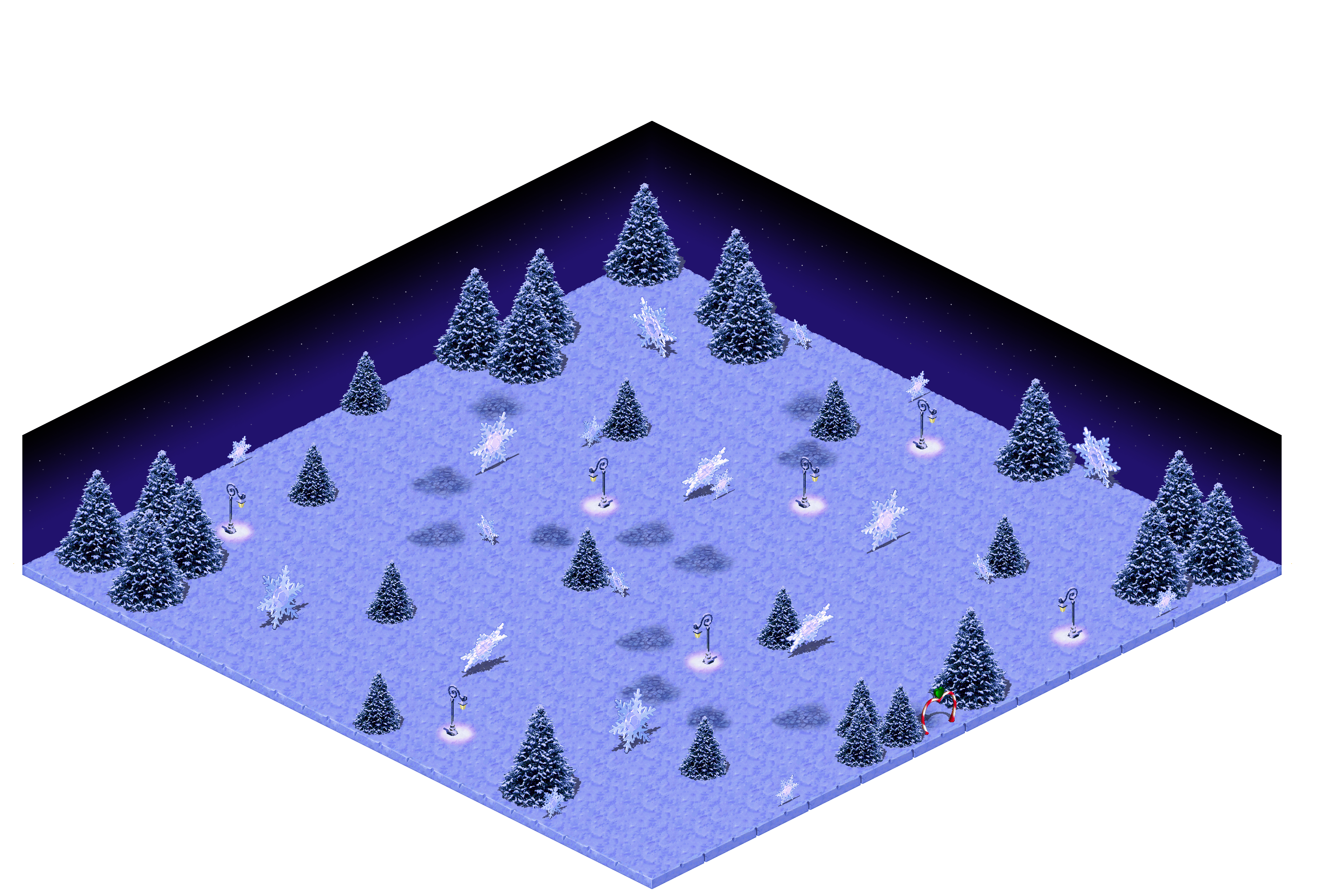 Map 7061 rendered terrain map