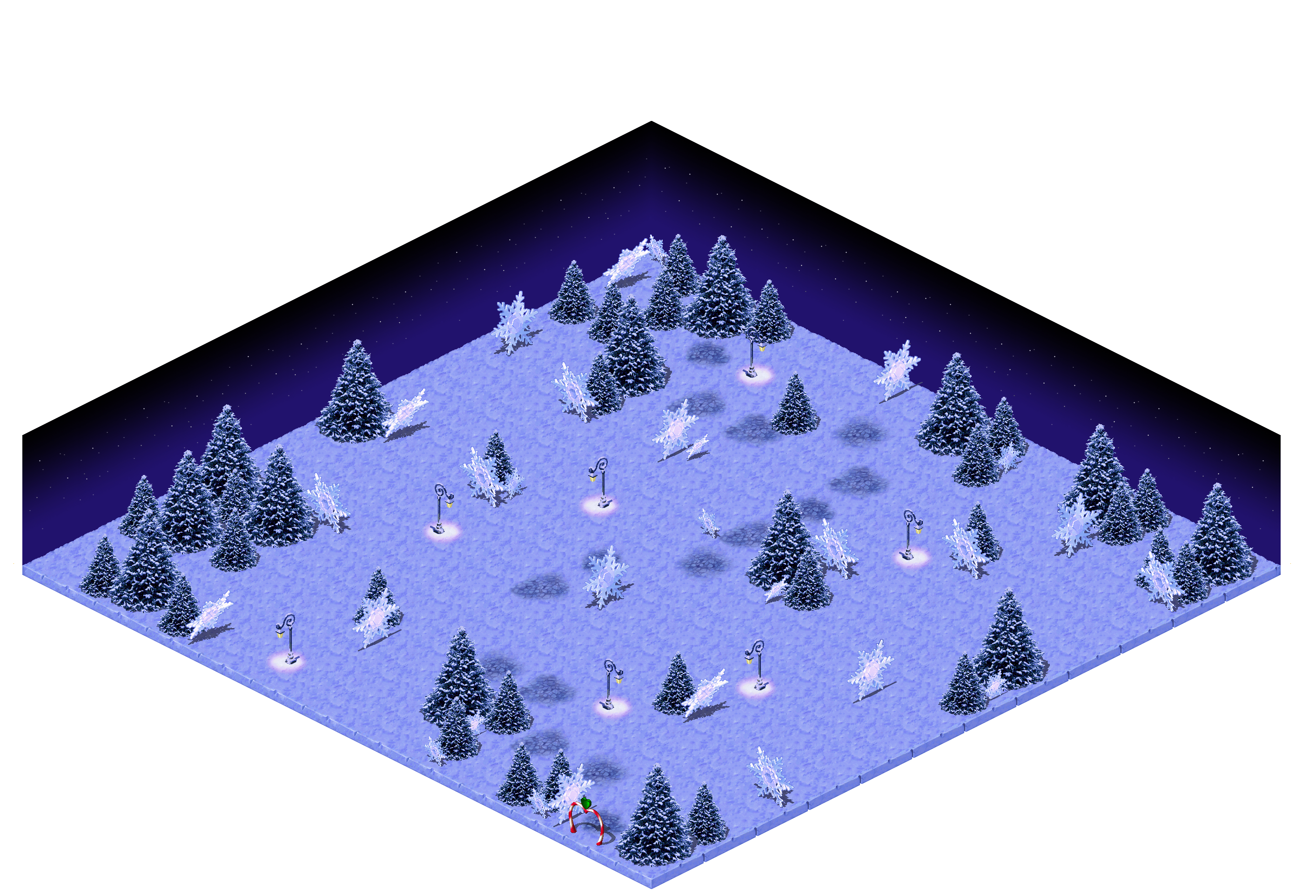 Map 7067 rendered terrain map