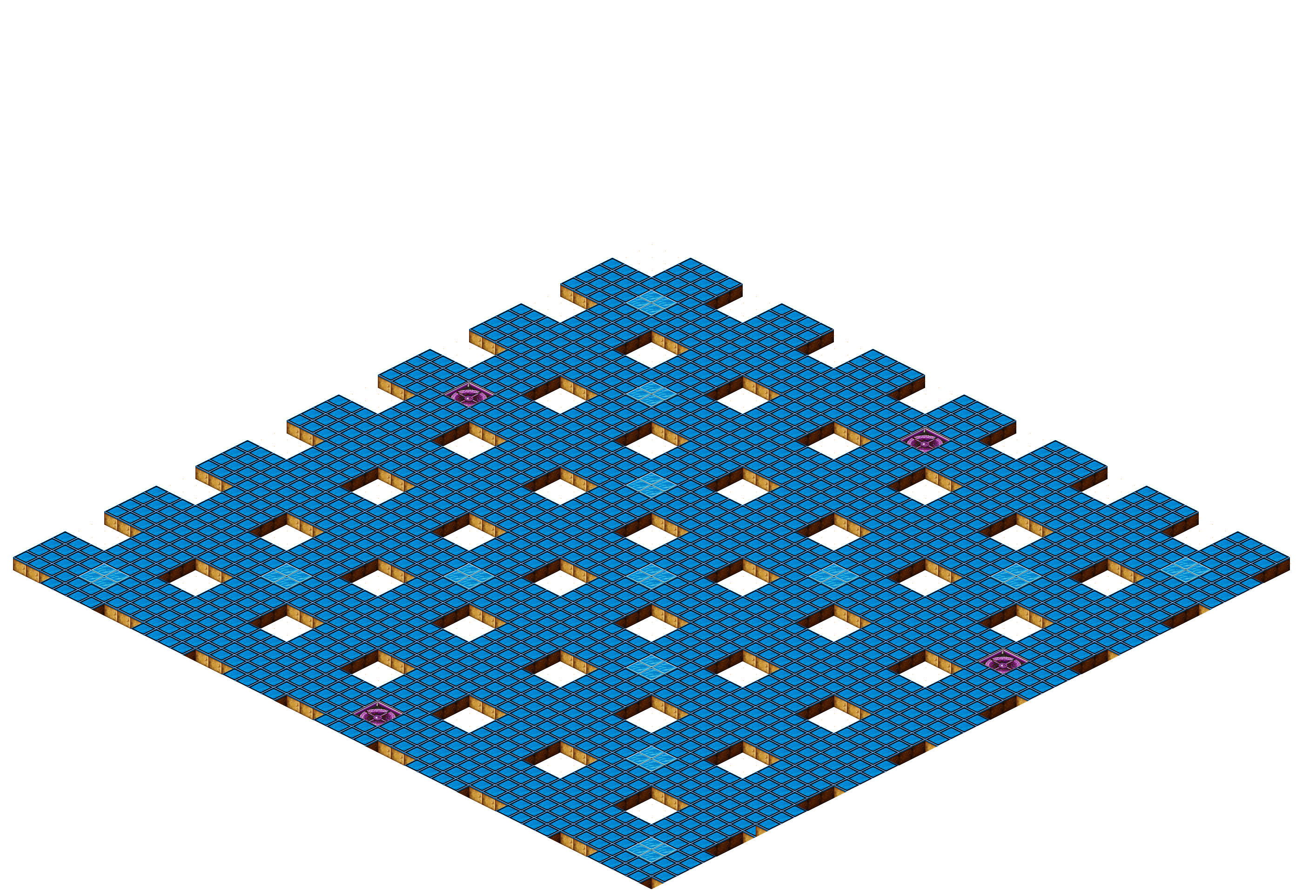 Map 7317 rendered terrain map