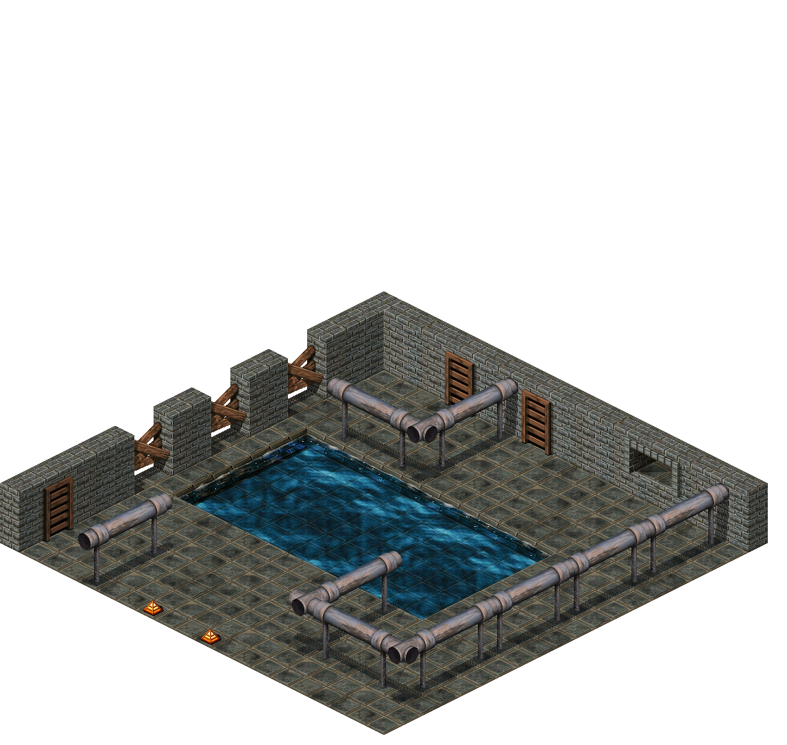 Loures Sewer Canal 7 rendered terrain map