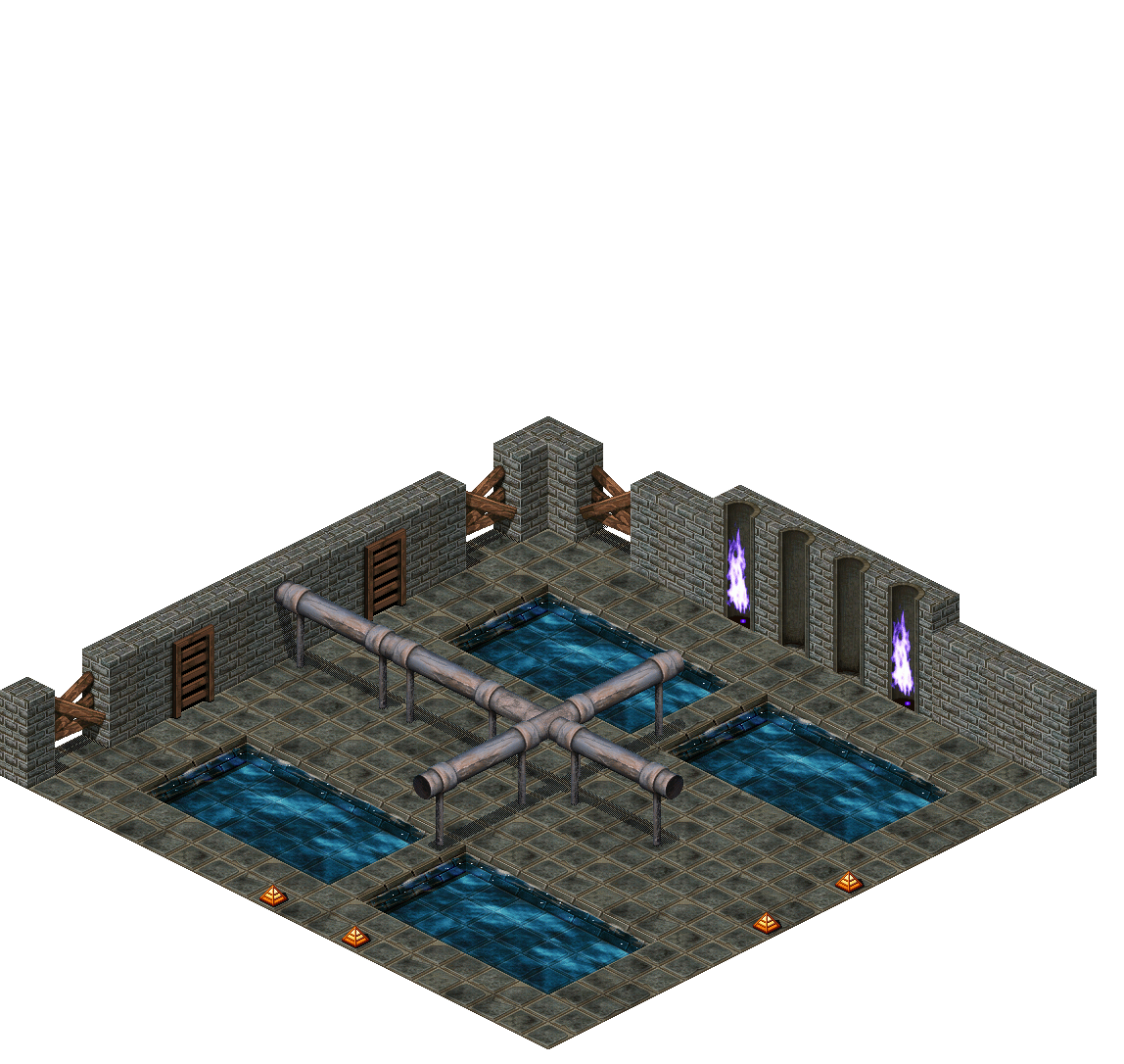 Loures Sewer Canal 20 rendered terrain map