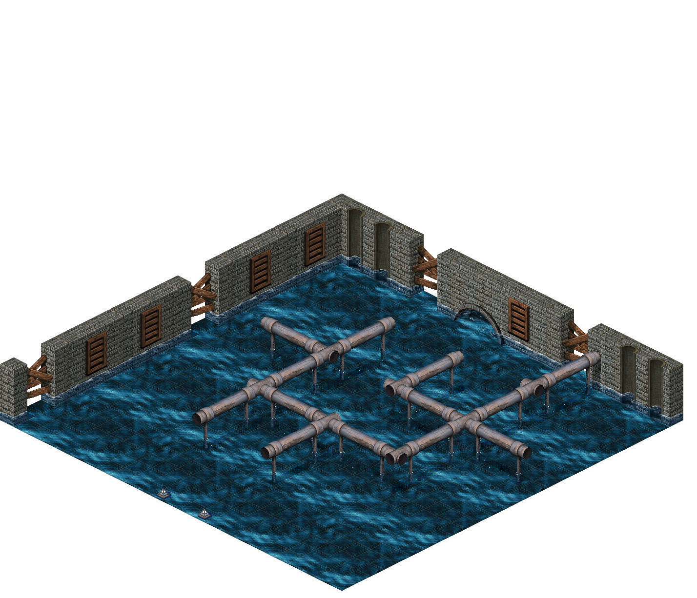 Loures Sewer Canal 34 rendered terrain map