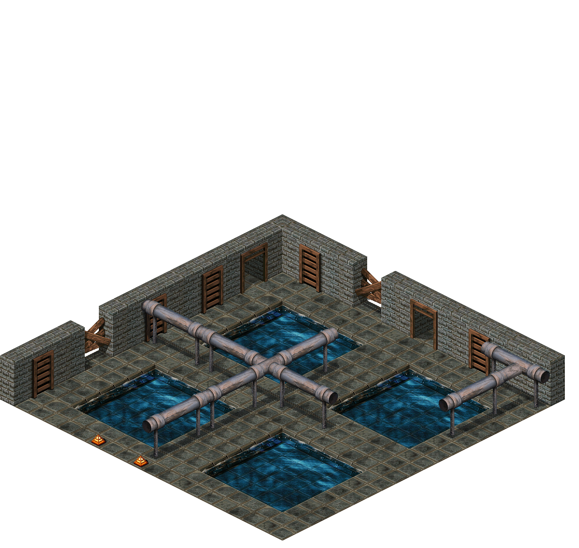 Loures Sewer Canal 39 rendered terrain map
