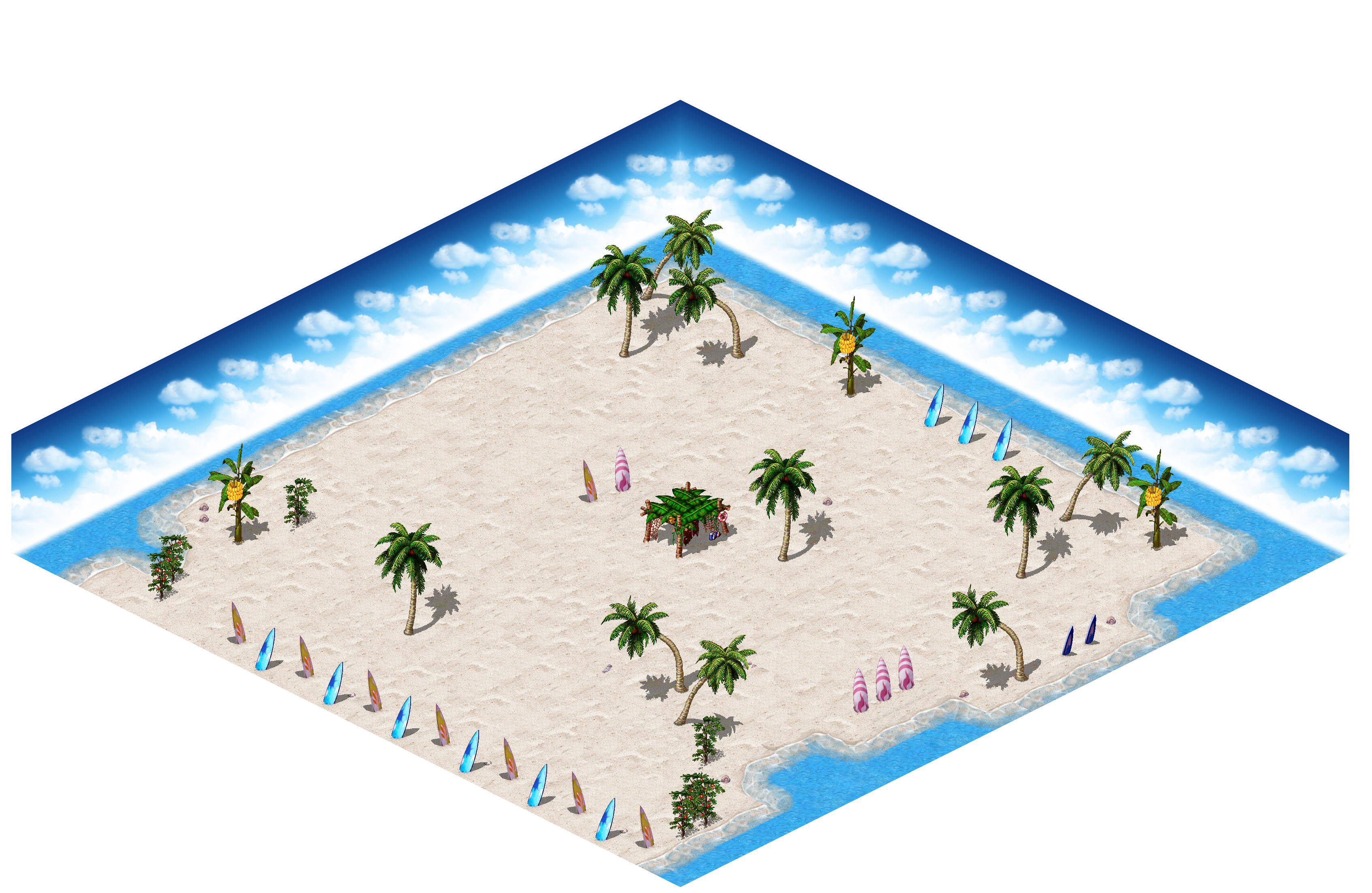 Map 7905 rendered terrain map