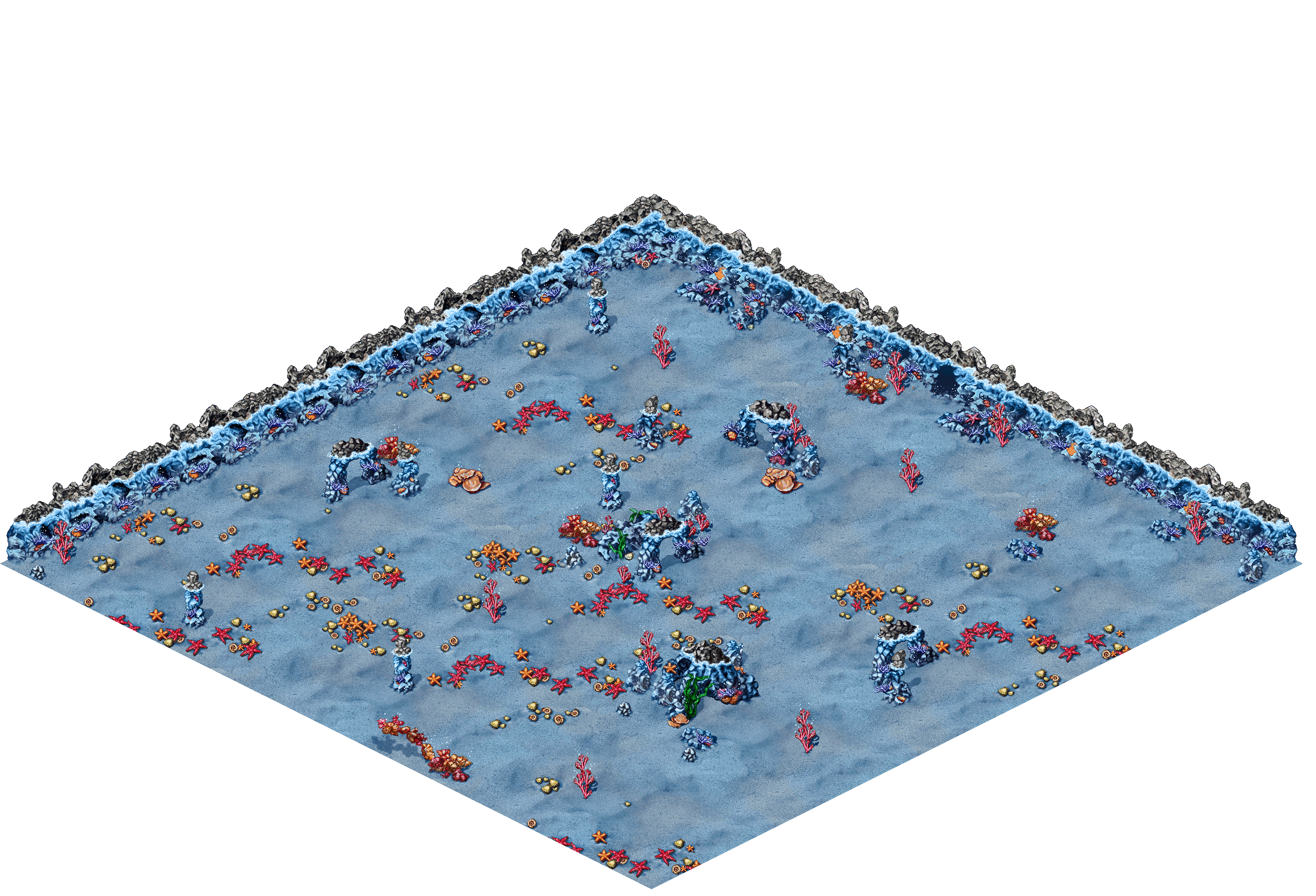 Map 8002 rendered terrain map