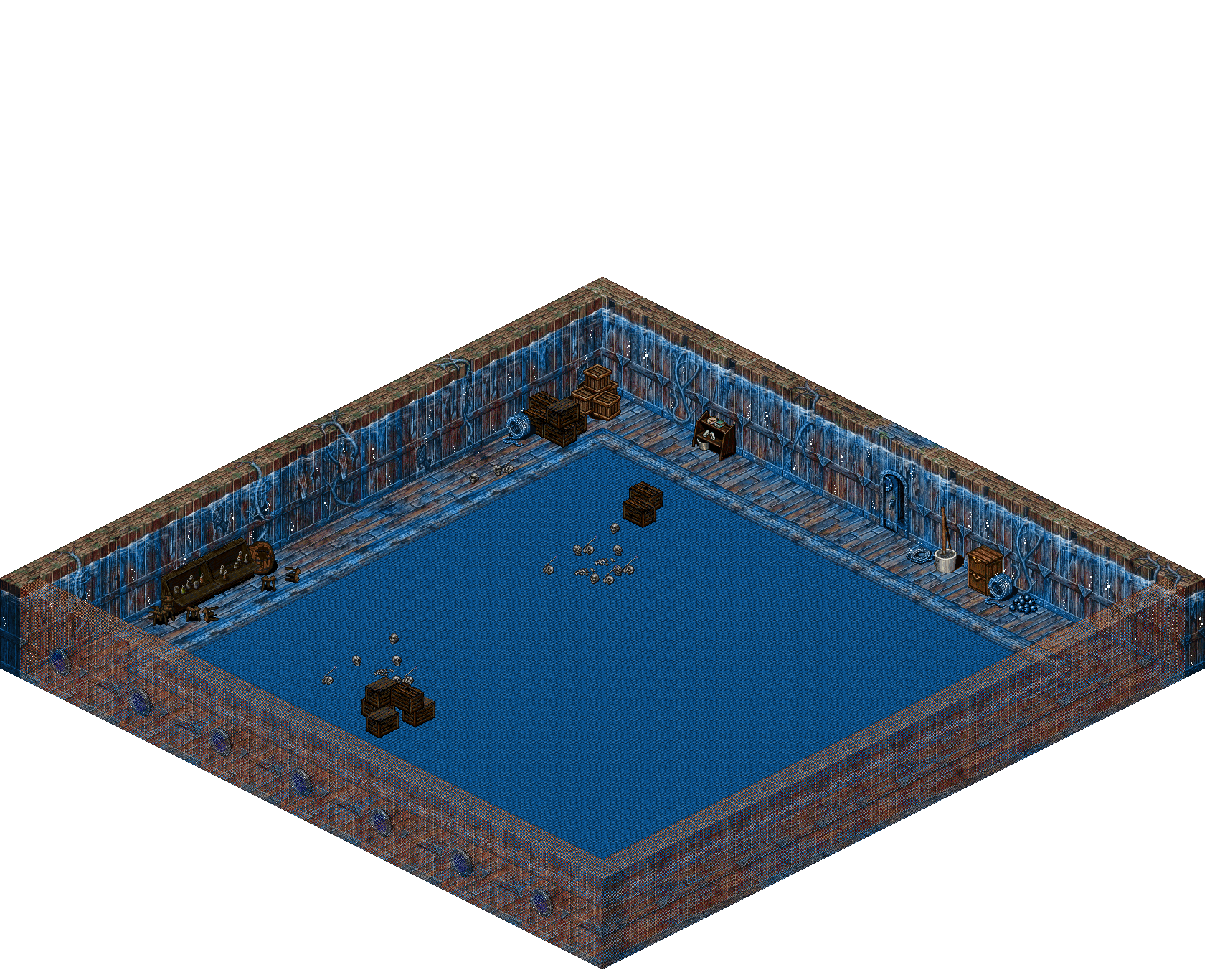 Wrecked Ship 1-5 rendered terrain map