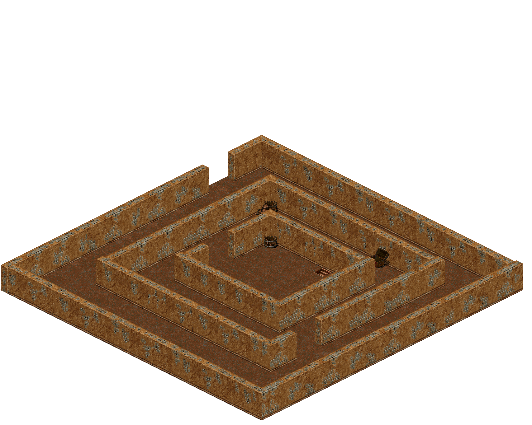 Blackstar Crypt 6 rendered terrain map