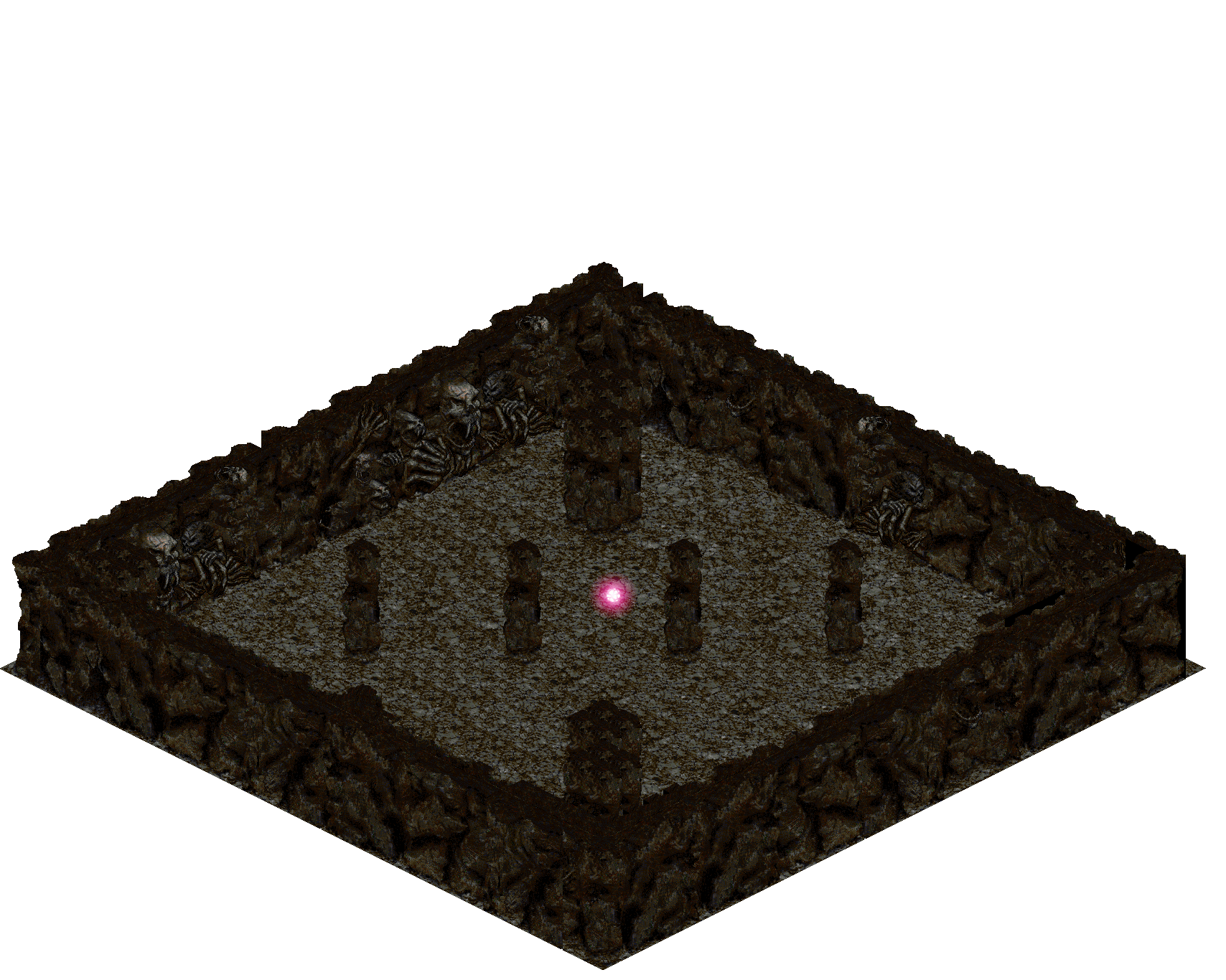 Blackstar Crypt 15 rendered terrain map