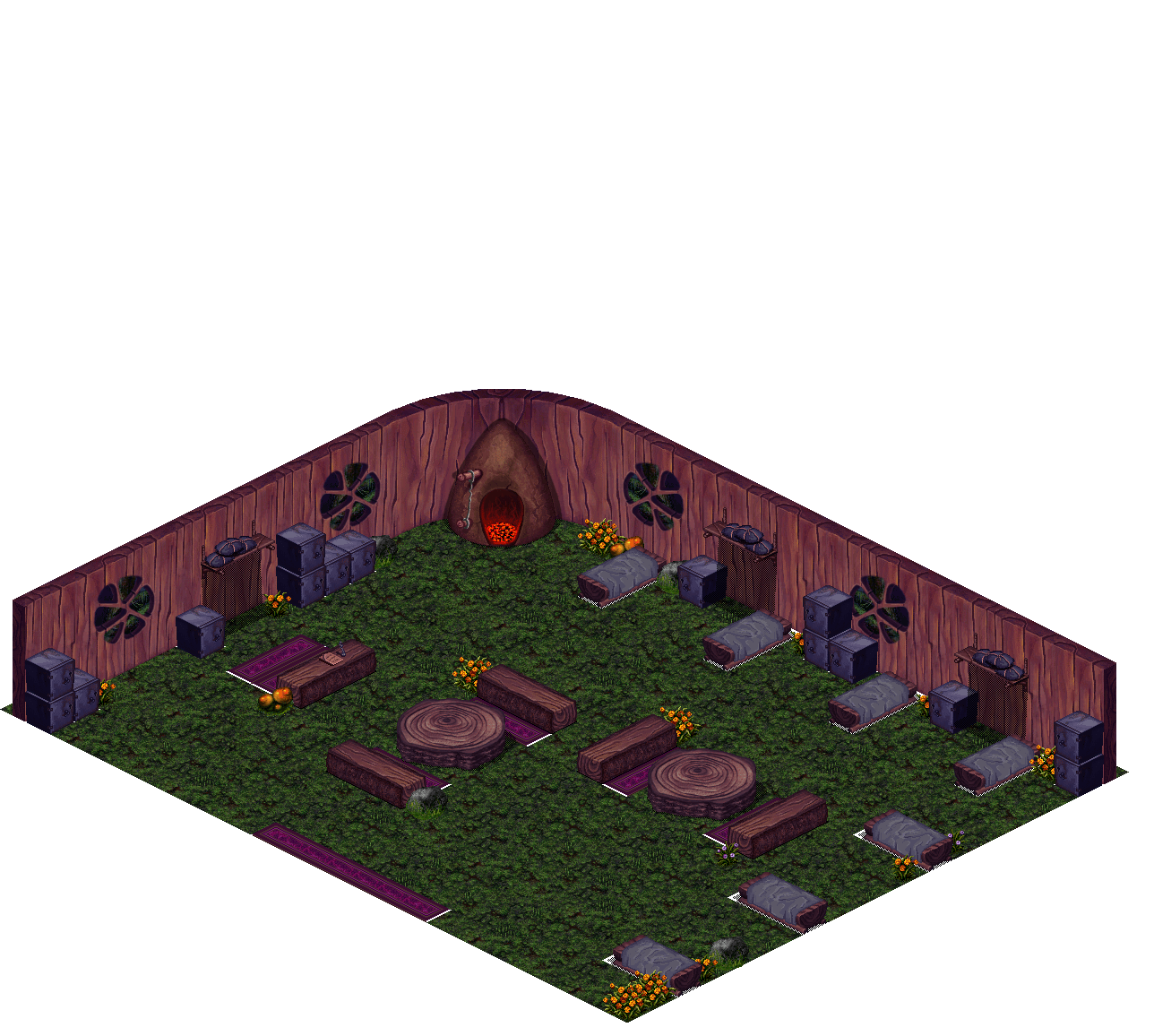 Aman Inn rendered terrain map