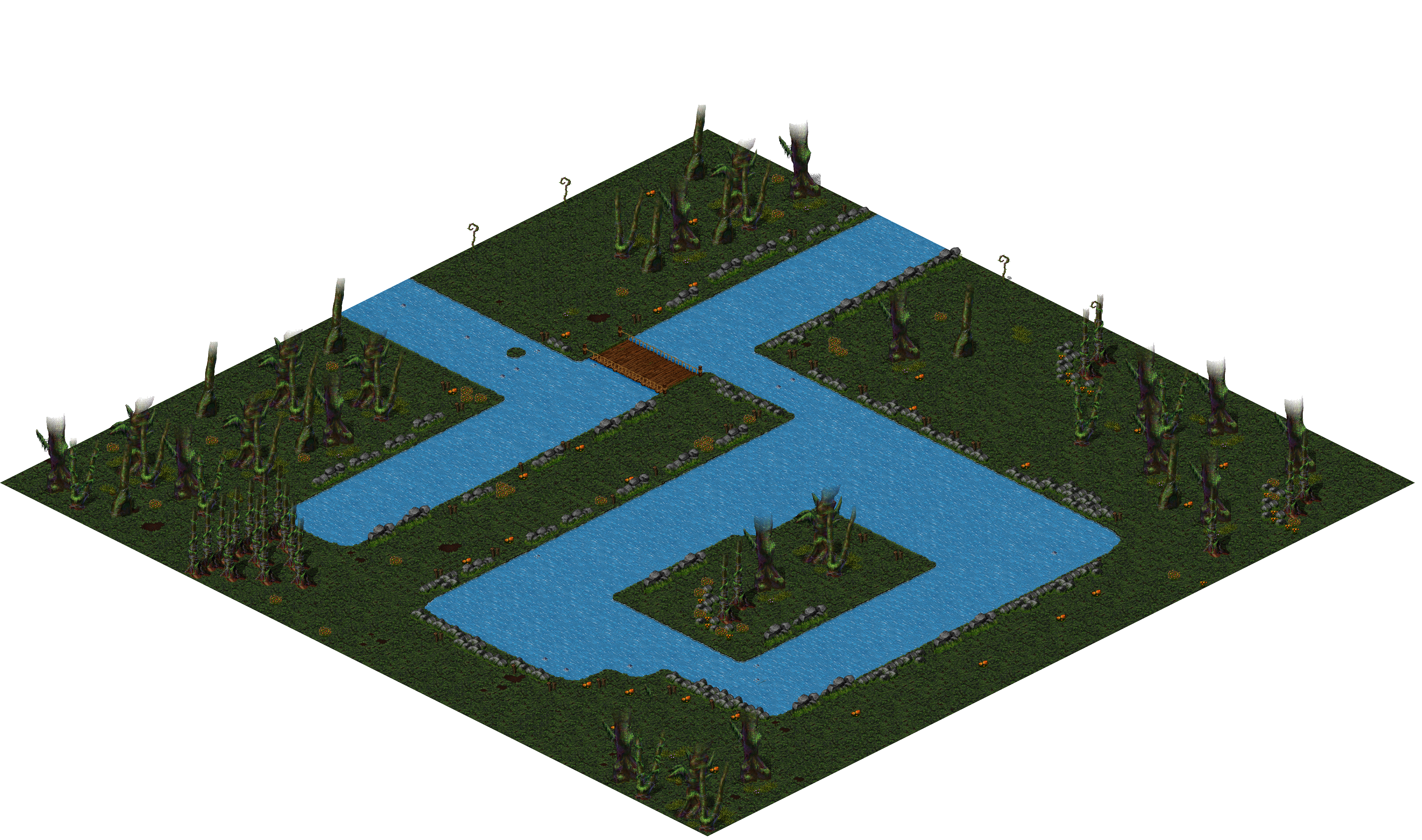 Map 8311 rendered terrain map