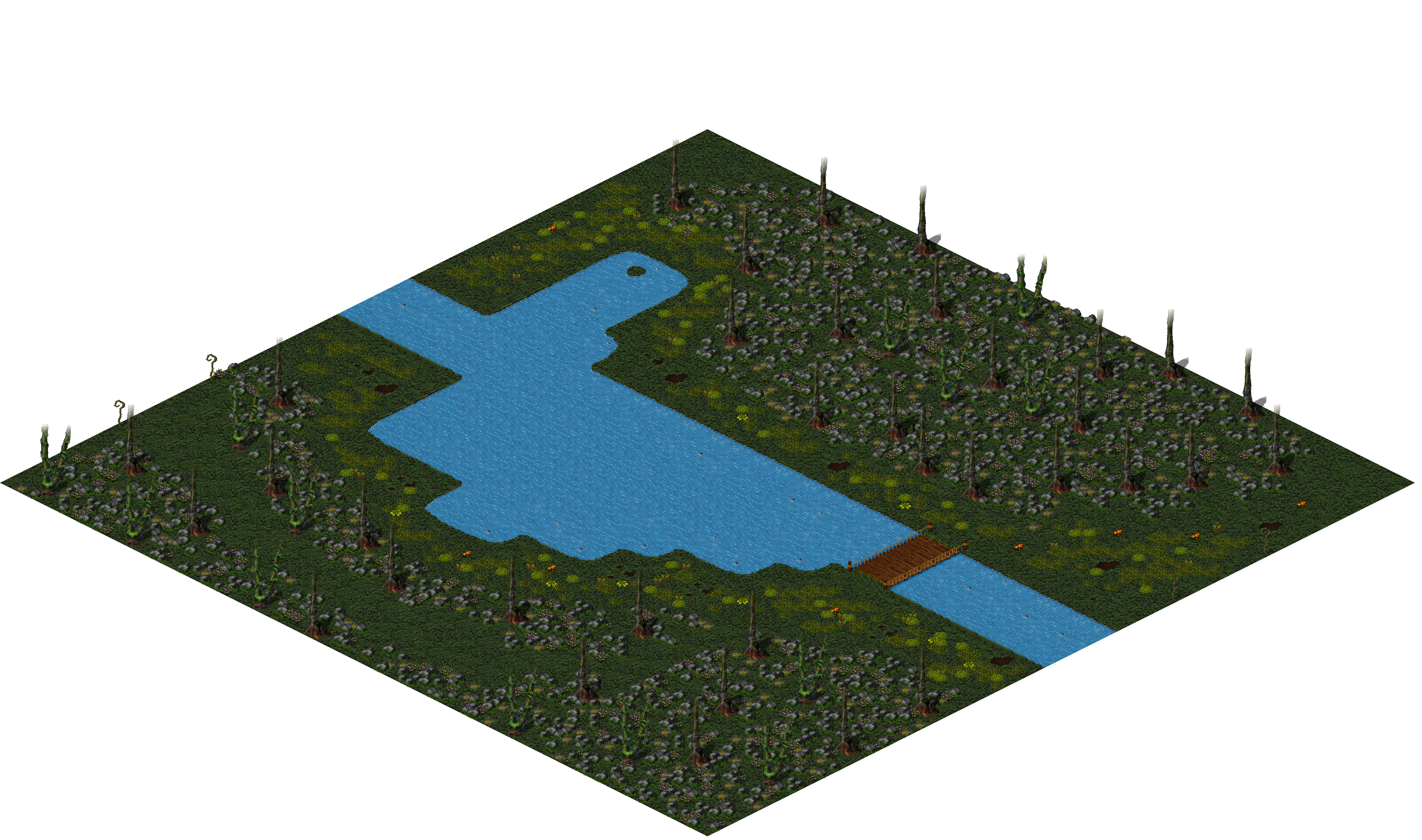 Map 8312 rendered terrain map