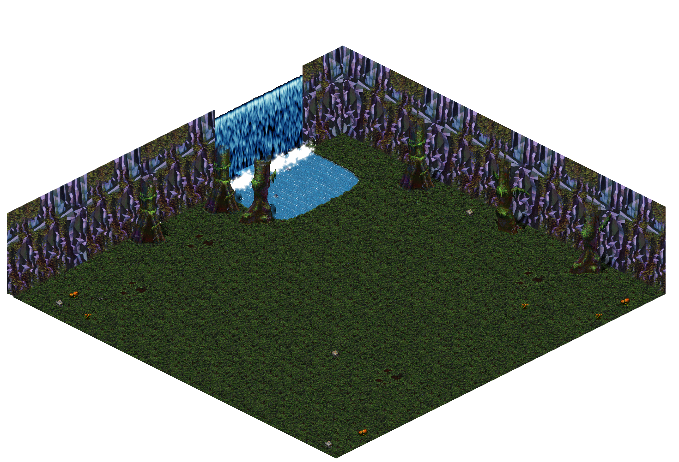 Map 8372 rendered terrain map