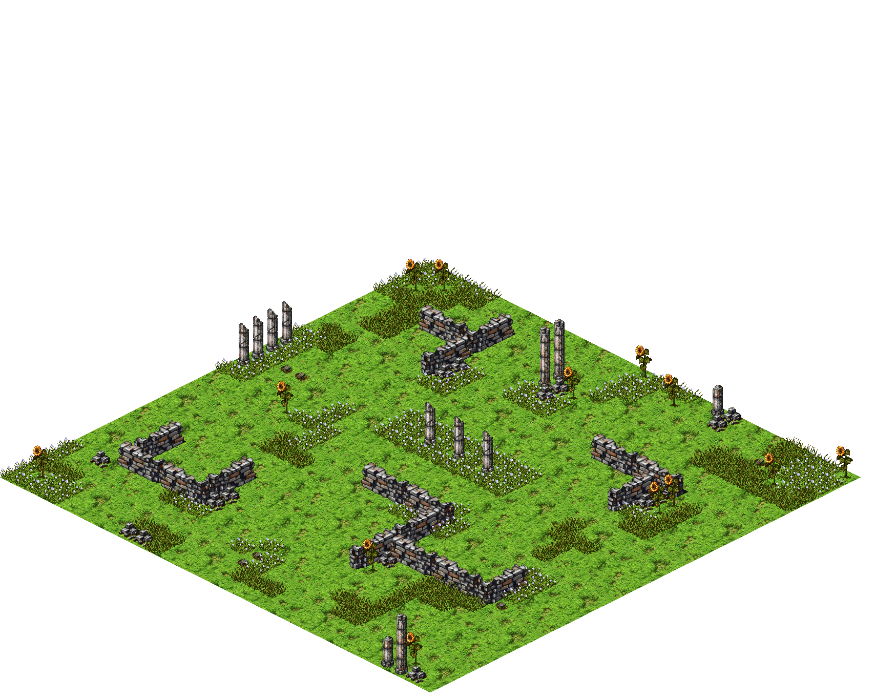 Insect Hunting Ground 4 rendered terrain map