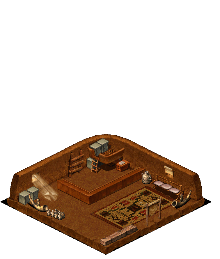 Bank of Plamit rendered terrain map
