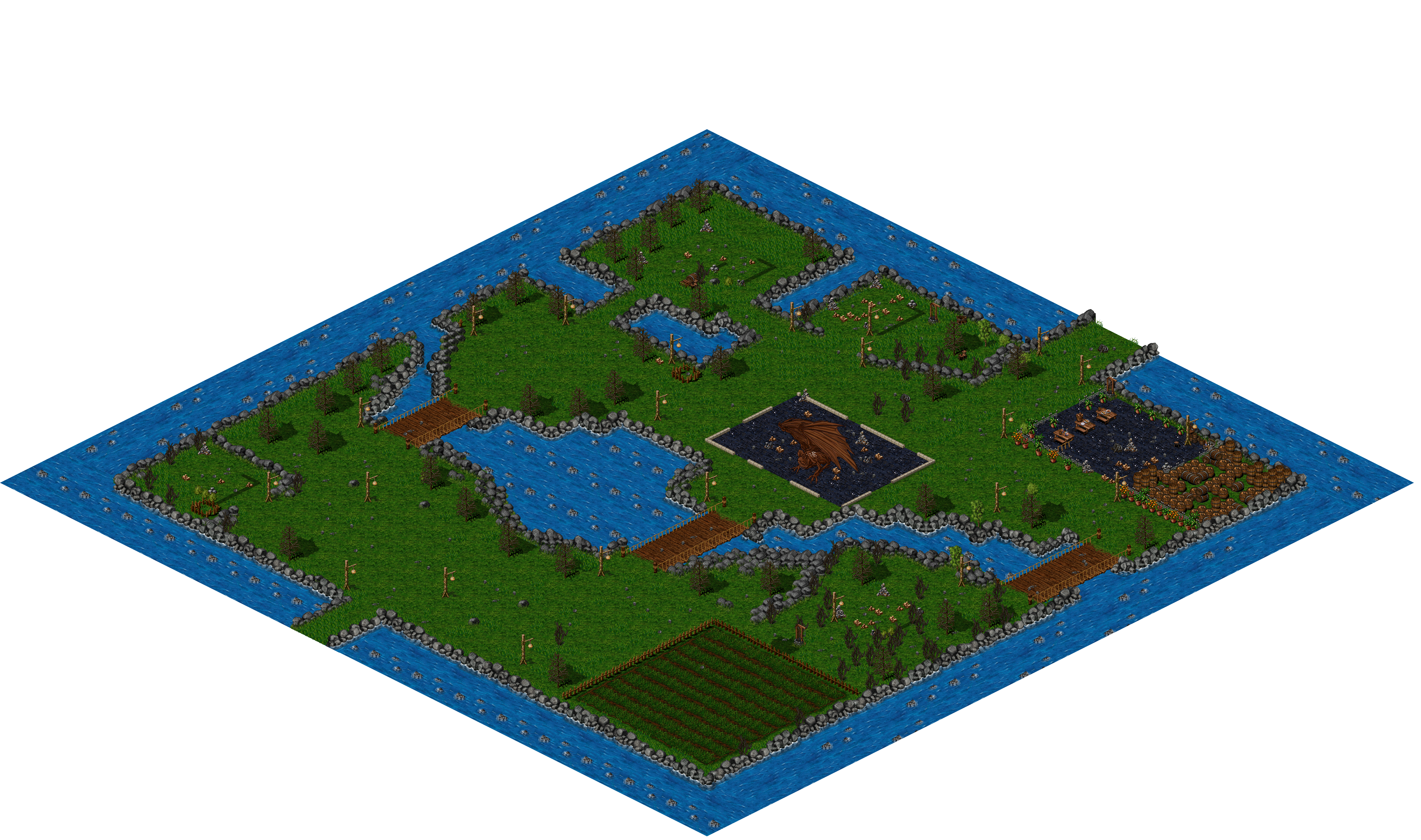 Map 948 rendered terrain map