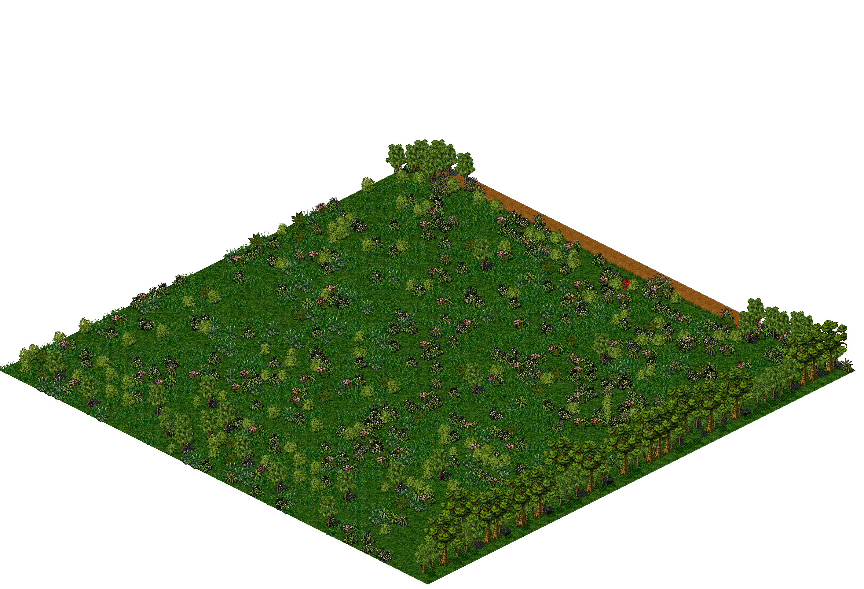 Grasslands 20 rendered terrain map