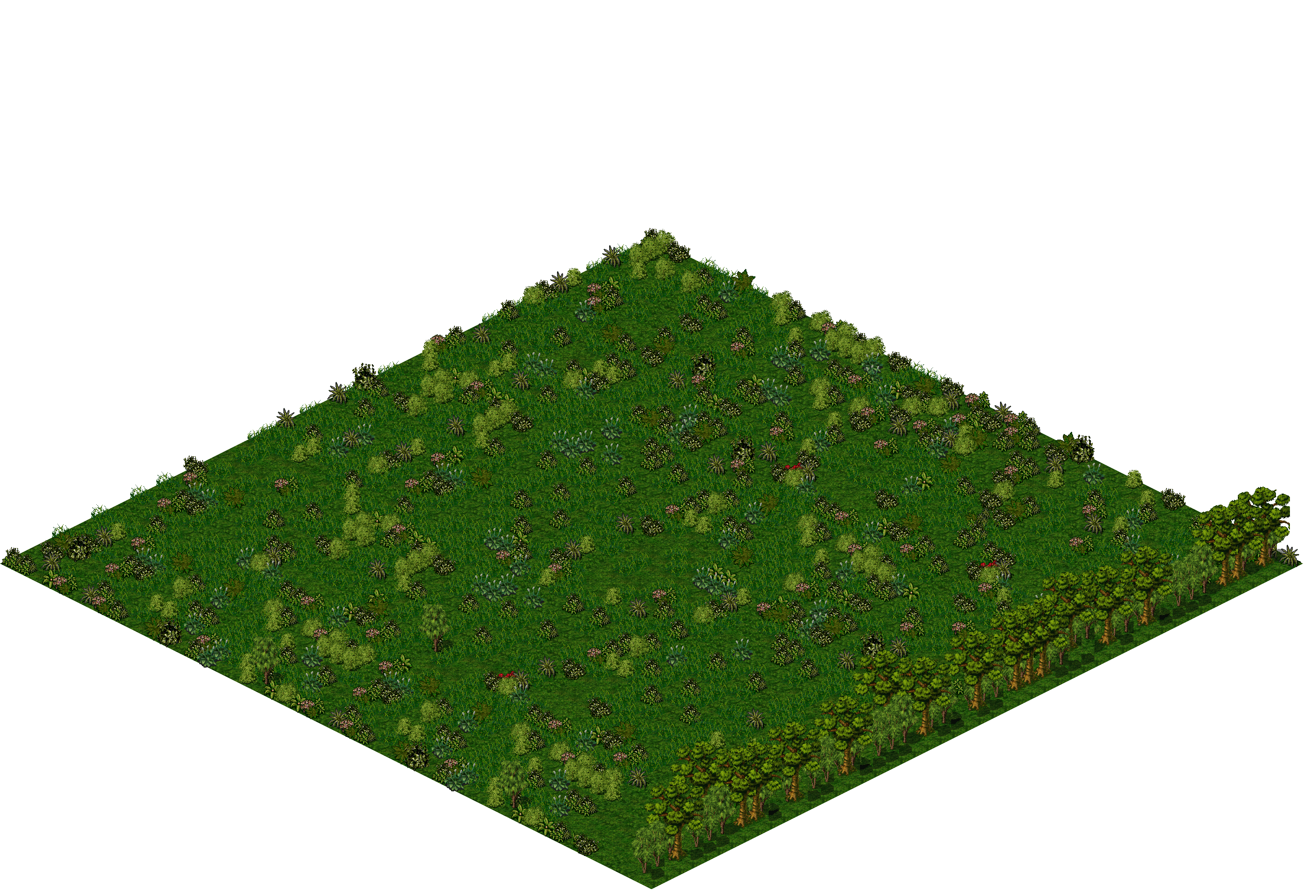 Grasslands 19 rendered terrain map